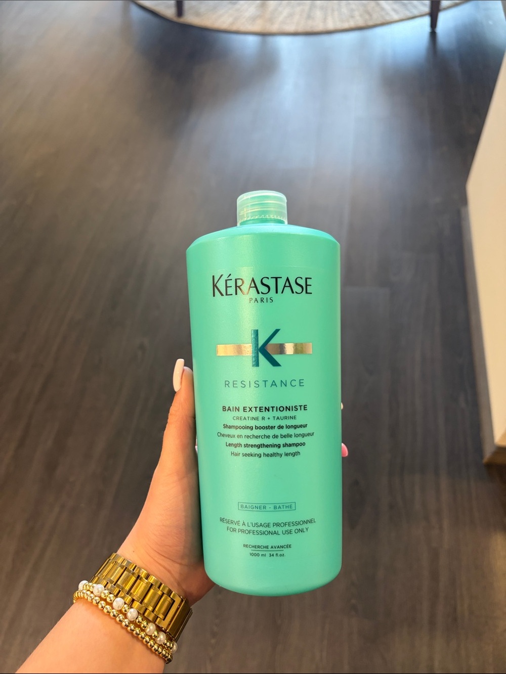 Kerastase Resistance Bain Extentioniste Shampoo - Teal
